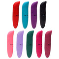 Vibrador ponto G golfinho aveludado disponivel em nove cores