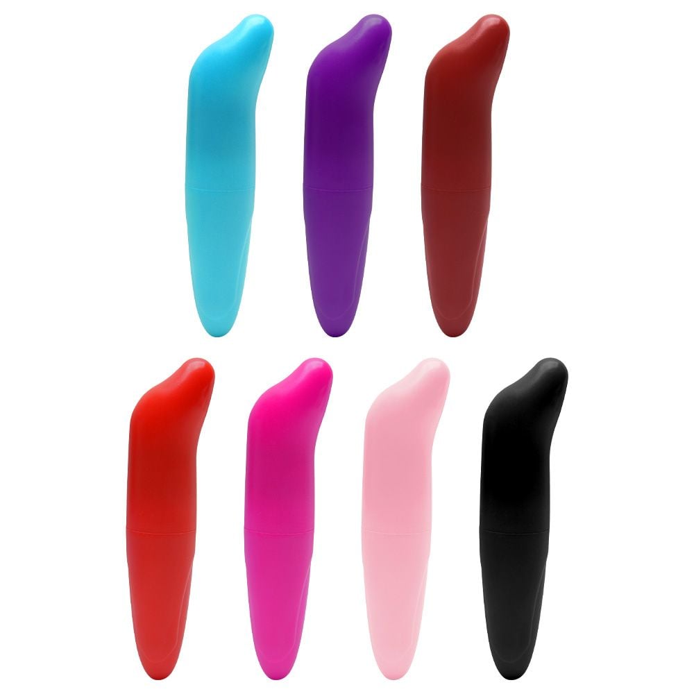 Vibrador ponto G golfinho classico disponivel em sete cores