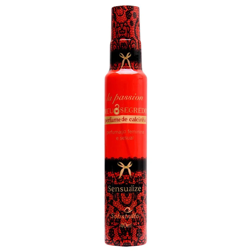 Meu Segredo perfume de calcinha La Passion 40ml Sofisticatto