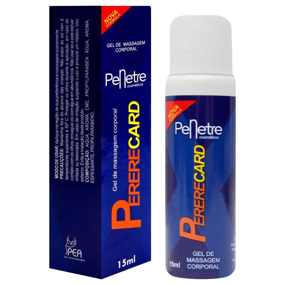 Pererecard gel para sexo oral 15ml Penetre com a caixa