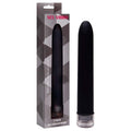 Vibrador personal de toque aveludado preto com a caixa