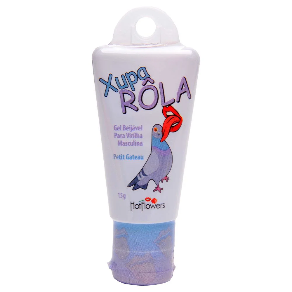 Gel beijavel masculino Xupa Rola 15g Hot Flowers