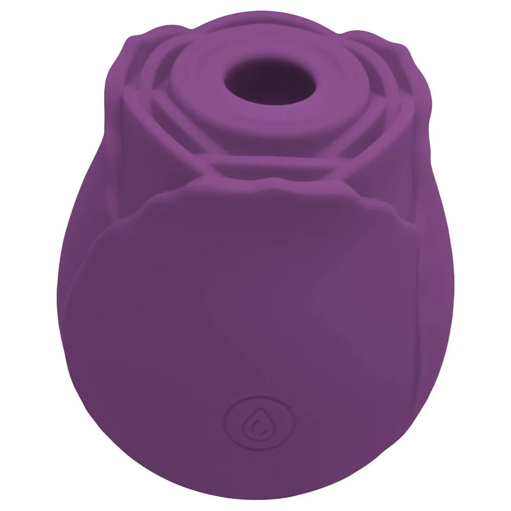 Estimulador Magic Rose 2 roxo visto de frente